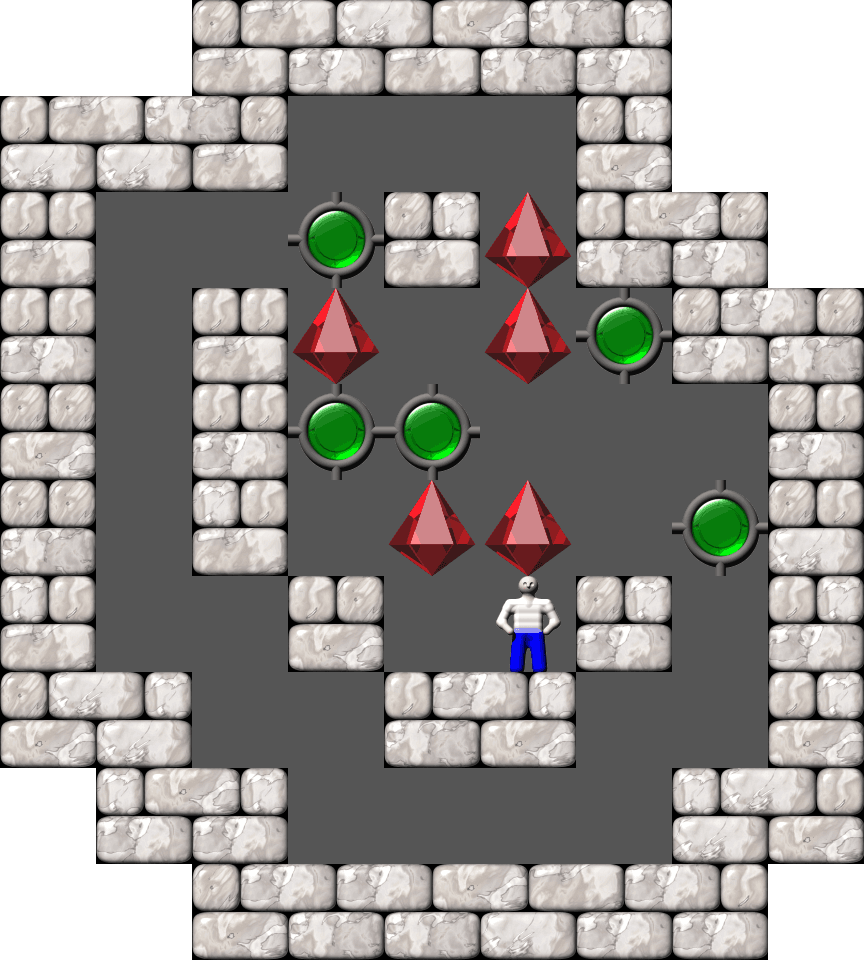 Sokoban Yasgood 2 level 153